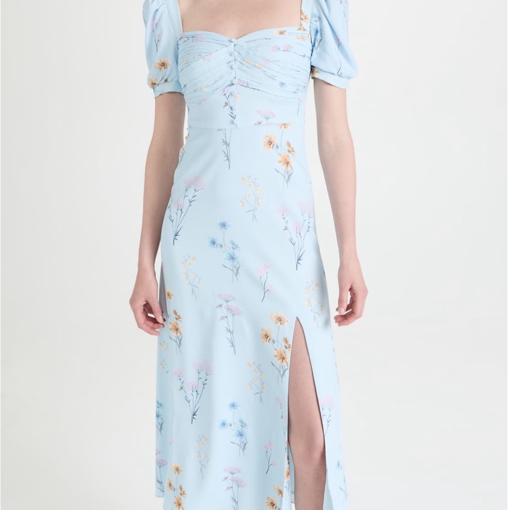 SELF-PORTRAIT
Floral-print crepe midi dress